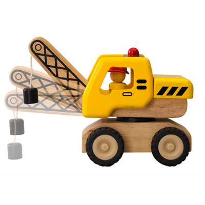 Wonderworld Mini Crane Wooden Vehicle