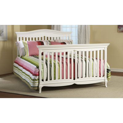 PALI Mantova Two Piece Forever Convertible Crib Set in White