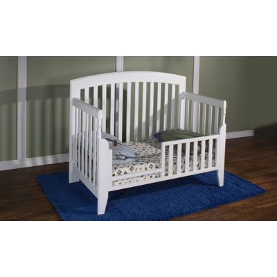 PALI Gala Convertible Crib Set in White