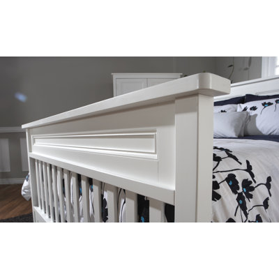 PALI Aria Crib Set in White