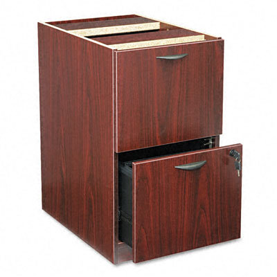 Basyx by HON Laminated Under-Desk Pedestal File with Lock