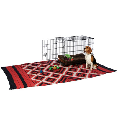 Prevue Hendryx Home On-The-Go Dog Crate in Black