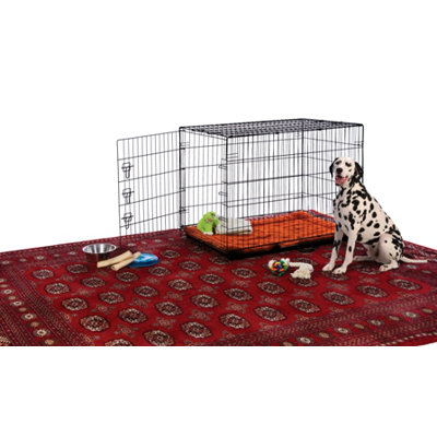Prevue Hendryx Home On-The-Go Dog Crate in Black