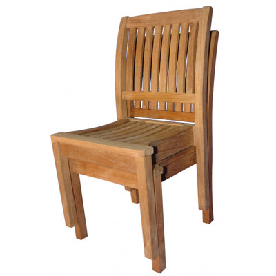 Regal Teak Stacking Side Chair