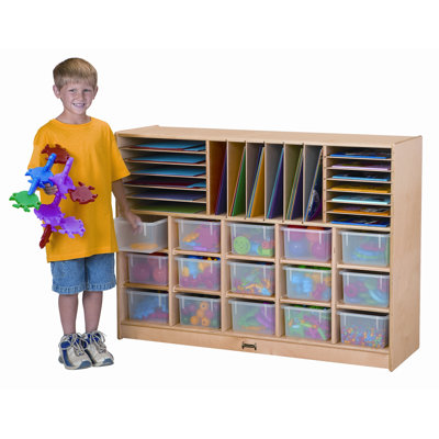 Jonti-Craft ThriftyKYDZ Sectional Mobile Cubbie without Trays