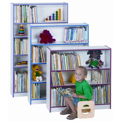 Jonti-Craft Rainbow Accent Bookcase