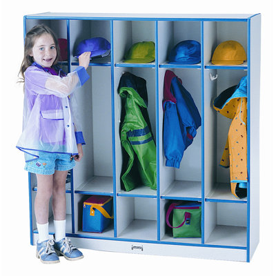 Jonti-Craft 5 Section Coat Locker
