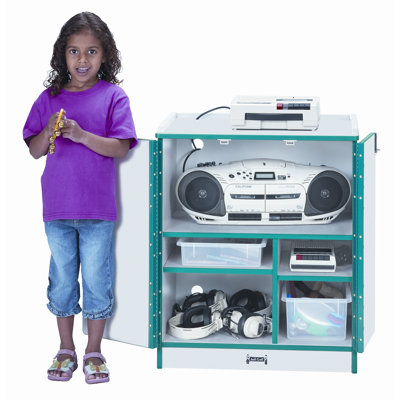 Jonti-Craft Lockable Media Carts