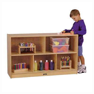 Jonti-Craft Low Single Mobile Storage Unit
