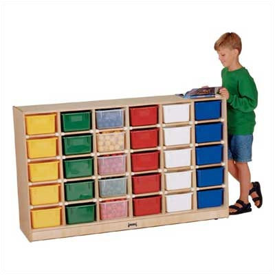 Jonti-Craft 30 Tray Mobile Storage