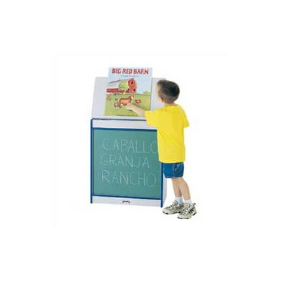 Jonti-Craft Rainbow Accents Big Book Easel - Chalkboard