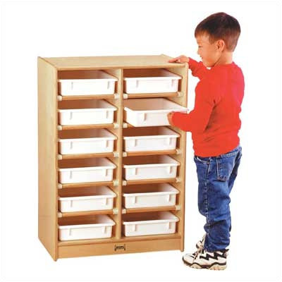 Jonti-Craft 12 Paper-Tray Cubbie