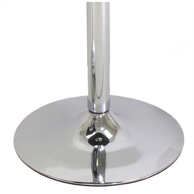 Winsome 3-Piece 24" Pub Table Set with Chrome Accents