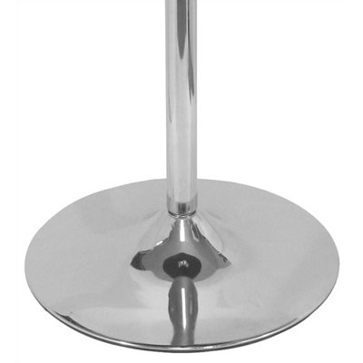 Winsome 28" Round Pub Table with Chrome Leg