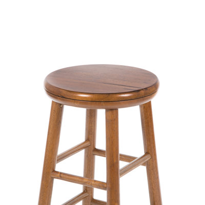 Winsome 24" Backless Swivel Counter Stool (Set of 2)