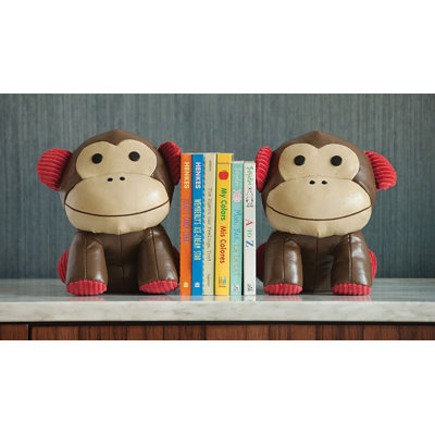 Skip Hop Zoo Bookends Monkey