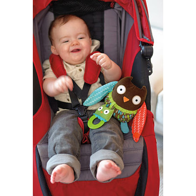 Skip Hop Hug and Hide Owl Stroller Toy