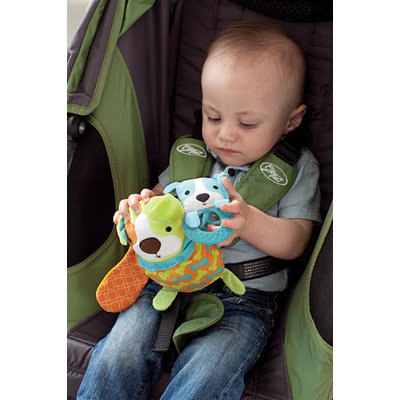 Skip Hop Hug and Hide Dog Stroller Toy