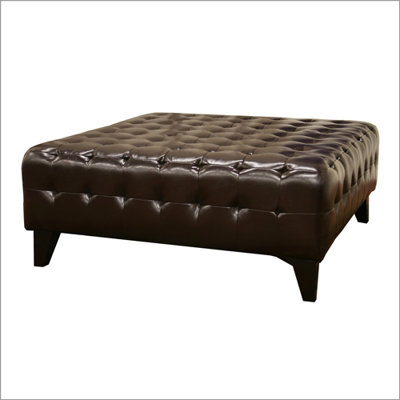 Wholesale Interiors Baxton Studio Pemberly Square Ottoman