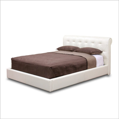 Wholesale Interiors Baxton Studio Chesterfield Queen Platform Bed
