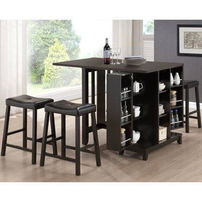 Wholesale Interiors Baxton Studio Aurora Modern Pub Table Set