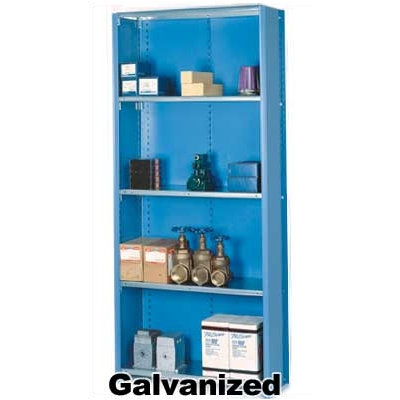 Lyon Workspace Products 8000 Series Closed Shelving - 7 Shelves: 84" H x 36" W x 12" D