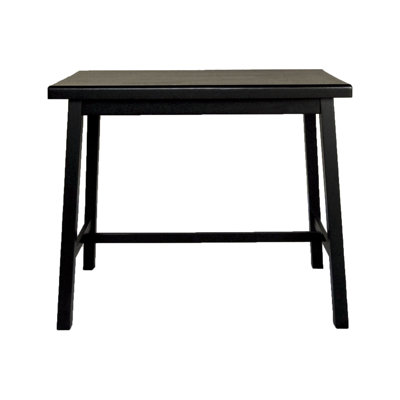Carolina Cottage Asian Pub Table in Antique Black