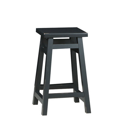 Carolina Cottage O'Malley Pub Counter Stool in Antique Black