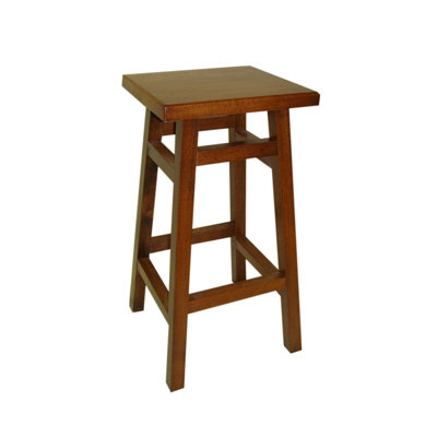 Carolina Cottage O'Malley Pub Counter Stool in Walnut