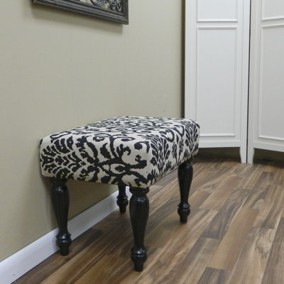 Carolina Cottage Sweetheart Upholstered Entryway Bench