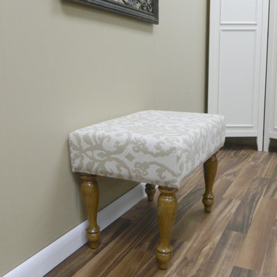 Carolina Cottage Sweetheart Upholstered Entryway Bench