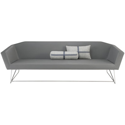 Blu Dot Swept Sofa with Optional Accent Pillows