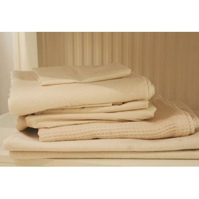 Natural Mat Crisp Organic 100% Cotton Percale Fitted Crib Sheets