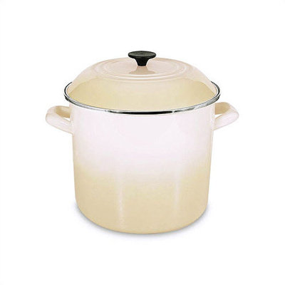 Le Creuset Enamel On Steel Stock Pot with Lid