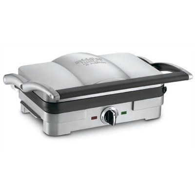 Cuisinart Brushed Stainless Appliances Griddler Jr