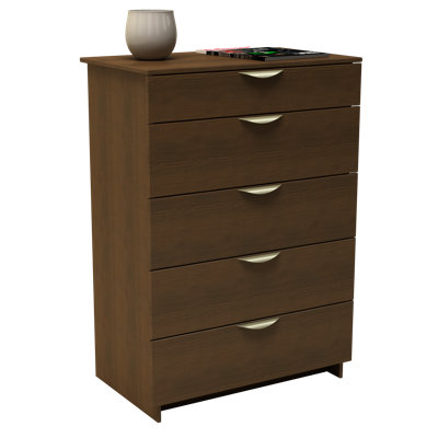 Nexera Nocce Truffle 5 Drawer Chest