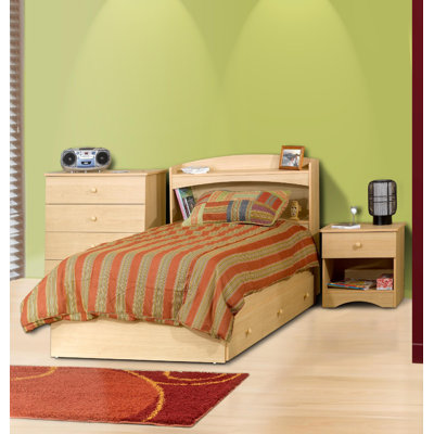 Nexera Alegria Bookcase Twin Headboard