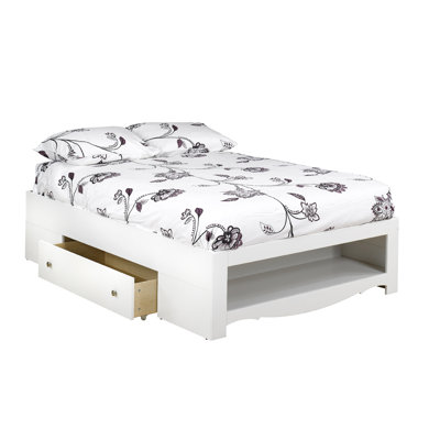 Nexera Dixie Bed in White Lacquer