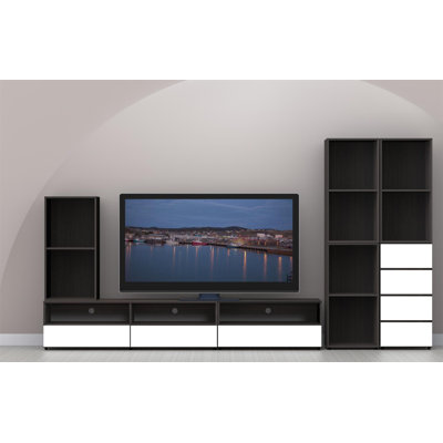 Nexera Allure 36" Storage Cabinet in Ebony