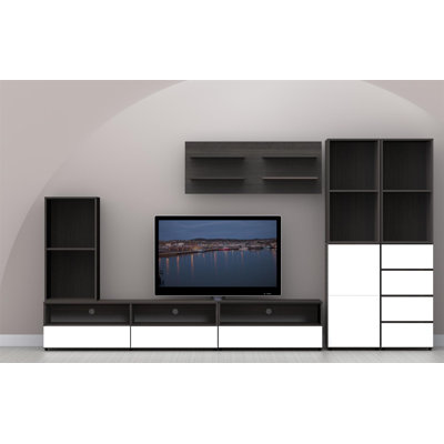 Nexera Allure 36" Storage Cabinet in Ebony