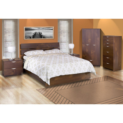 Nexera Nocce Truffle 5 Drawer Chest