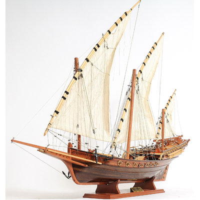 Old Modern Handicrafts Xebec Sailing Ship