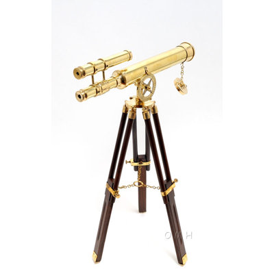 Old Modern Handicrafts 18" Telescope with Stand