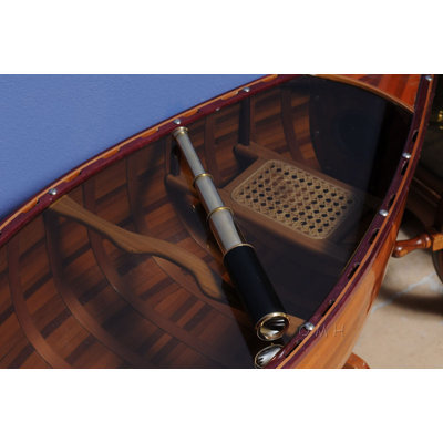 Old Modern Handicrafts Handheld Telescope in Wood Box