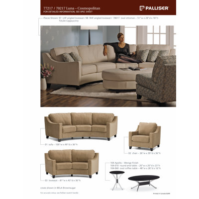 Palliser Furniture Luna Leather Reclining Chair