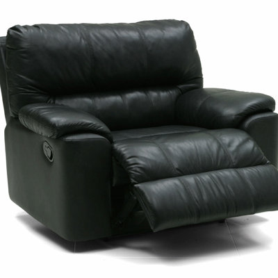 Palliser Furniture Yale 3 Seat Leather Sleeper Sofa and Recliner Set