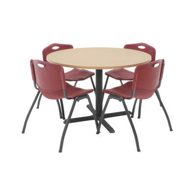 Regency Hospitality Four Chairs with Round Table