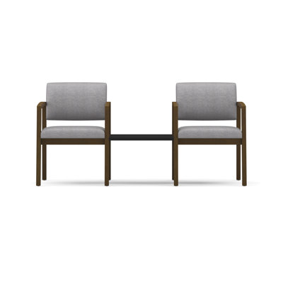 Lesro Lenox Two Chairs with Connecting Table