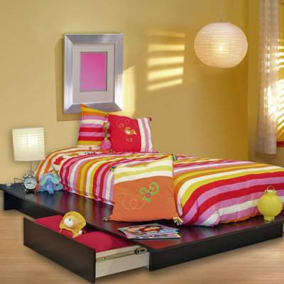 South Shore Back Bay Queen Size Platform Bed