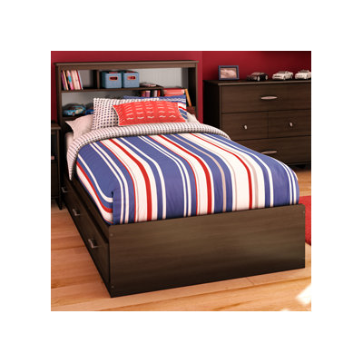 South Shore Highway Twin Mates Platform Bedroom Collection
